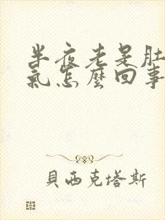 半夜老是肚子胀气怎么回事