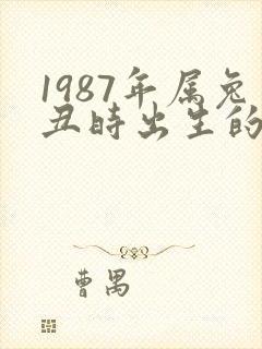 1987年属兔丑时出生的命运