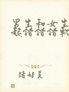 男生和女生在一起错错错软件