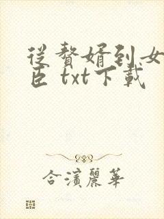 从赘婿到女帝宠臣 txt下载