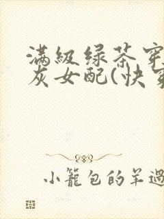 满级绿茶穿成炮灰女配(快穿)封面