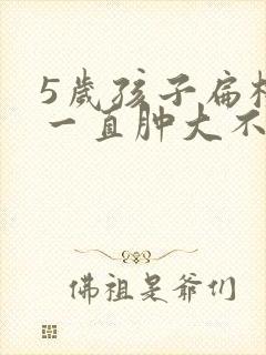 5岁孩子扁桃体一直肿大不消会怎么样