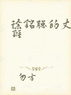 徐铭聪的丈夫是谁