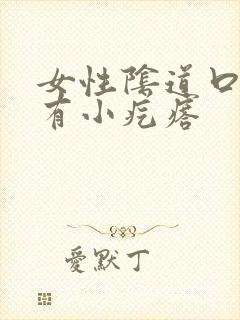 女性阴道口痒还有小疙瘩