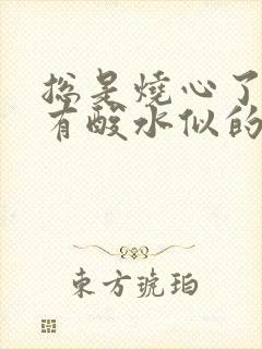 总是烧心了嘴里有酸水似的