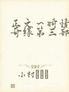 正文～畸情内裤奇缘第三部