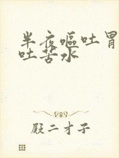 半夜呕吐胃难受吐苦水