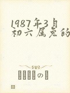 1987年3月初六属兔的命运