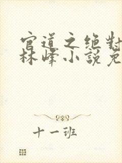 官道之绝对权力林峰小说免费阅读