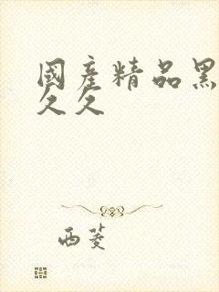 国产精品黑丝久久久