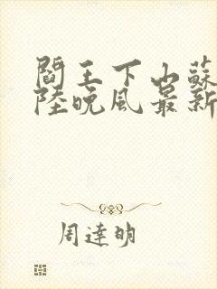 阎王下山苏文,陆晚风最新章节目录