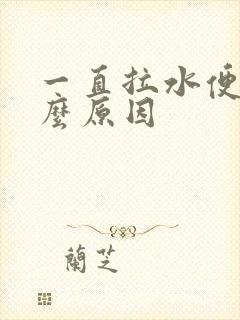 一直拉水便是什么原因