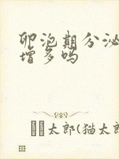 卵泡期分泌物会增多吗