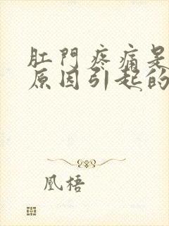 肛门疼痛是什么原因引起的办