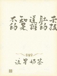 不知道肚子里怀的是谁的孩子怎么办