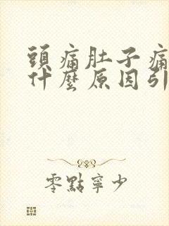 头痛肚子痛想吐什么原因引起的