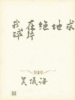 我在绝地求生捡碎片封面