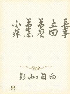 小弟弟上长颗粒痒怎么回事封面