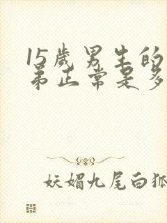 15岁男生的弟弟正常是多少米