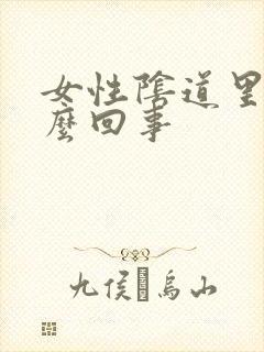 女性阴道里痒怎么回事