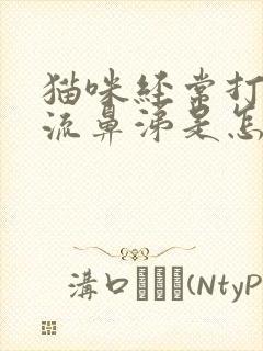 猫咪经常打喷嚏流鼻涕是怎么回事