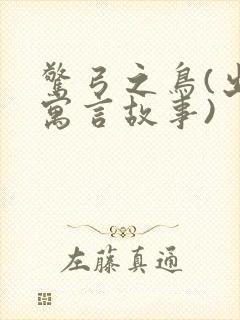 惊弓之鸟(出自寓言故事)