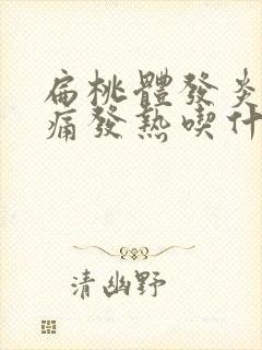 扁桃体发炎喉咙痛发热吃什么药