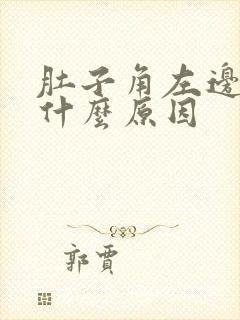 肚子角左边痛是什么原因