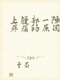 上腹部一阵一阵疼痛的原因封面