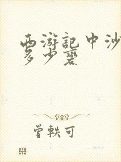 西游记中沙僧会多少变