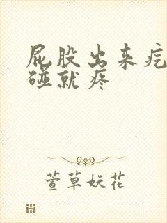 屁股出来疙瘩一碰就疼