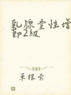 乳腺囊性增生结节2级