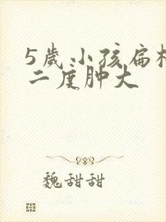 5岁小孩扁桃体二度肿大