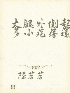 大腿外侧起了很多小疙瘩还越抓越痒