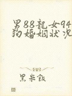 男88龙女94狗婚姻状况封面