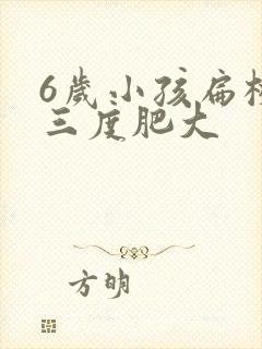 6岁小孩扁桃体三度肥大