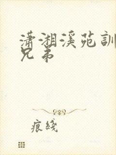 潇湘溪苑训诫文兄弟