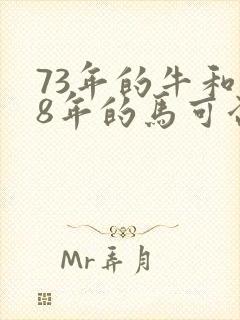 73年的牛和78年的马可否婚配封面