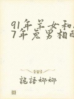 91年羊女和87年兔男相配婚姻如何