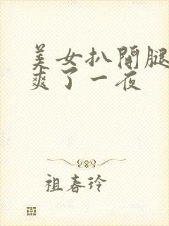 美女扒开腿让我爽了一夜