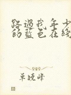 路过我年少时光的蓝色在线观看全集