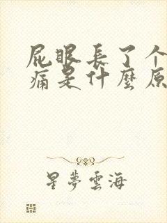 屁眼长了个包又痛是什么原因封面