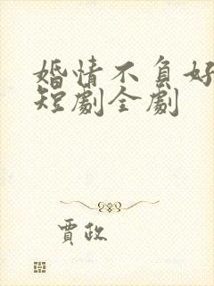 婚情不负好春光短剧全剧封面