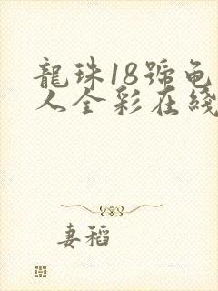 龙珠18号龟仙人全彩在线