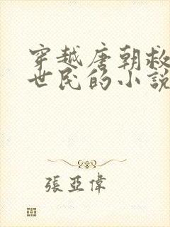 穿越唐朝救了李世民的小说