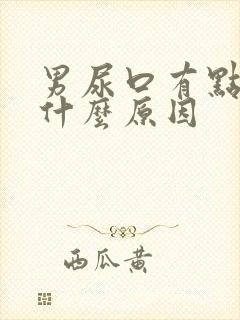 男尿口有点红是什么原因