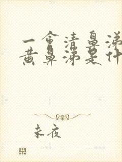 一会清鼻涕一会黄鼻涕是什么感冒