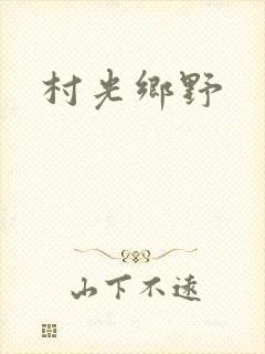 村光乡野封面