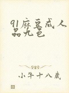 91麻豆成人精品九色