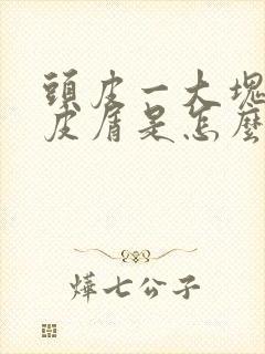 头皮一大块的头皮屑是怎么回事